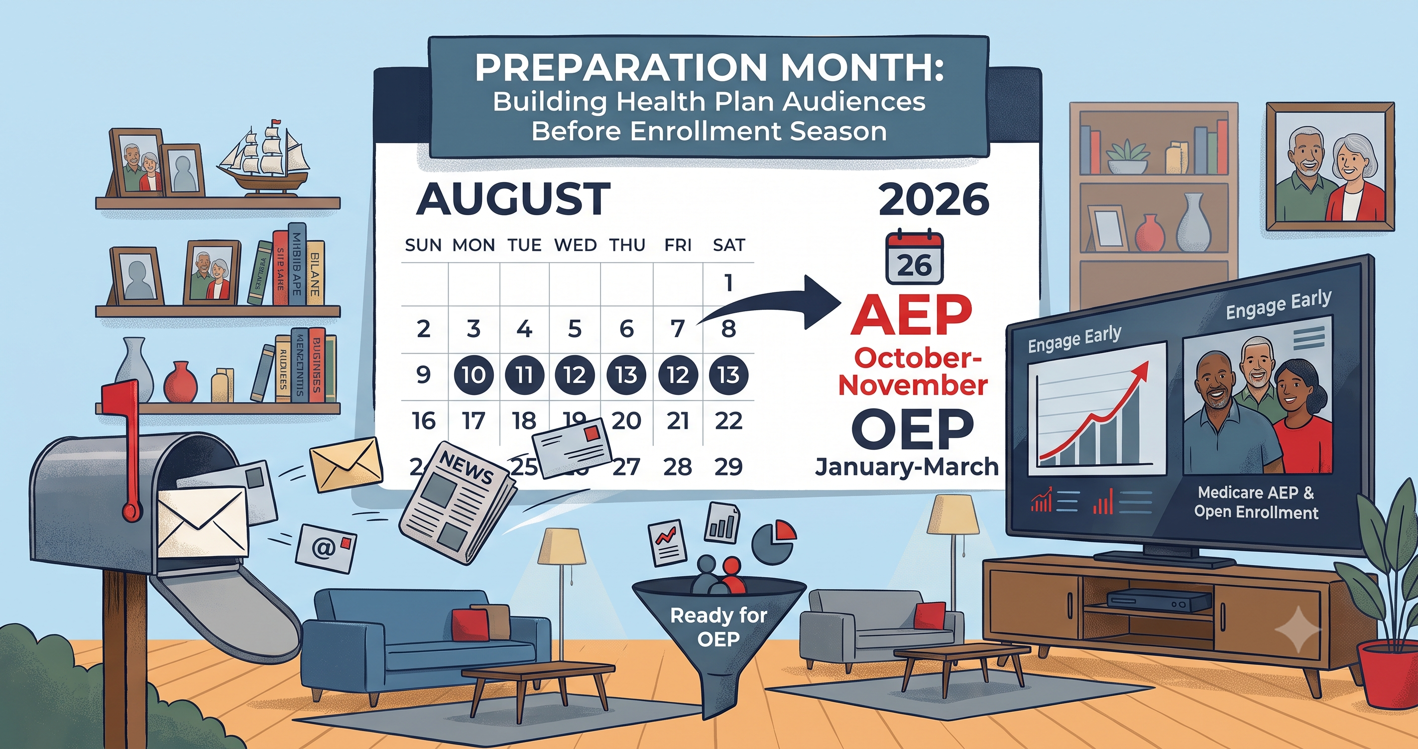 Open Enrollment Is Won in August: A Compliant Audience Playbook for Health Plans